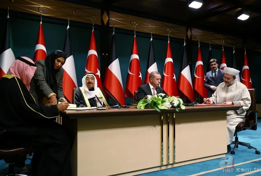 Türkiye-Kuveyt ilişkilerine Devlet Nişanı ve Mübarek El Kabir dopingi 13