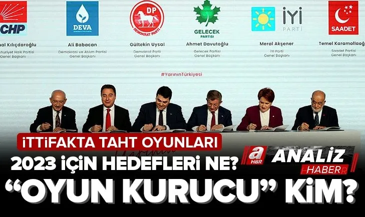 A HABER ANALİZ | Muhalefetin 2023 Cumhurbaşkanı adayı kim olacak? Seçim için “oyun kurucu” isim kim?