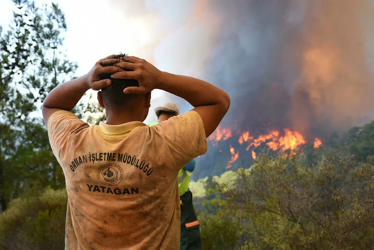 Marmaris'teki yangında son durum ne? Tahliyeler başladı! Şiddetli rüzgarla büyük mücadele... İşte dakika dakika yaşananlar