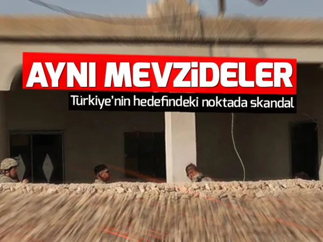 Menbiçte ABD askerleri ile PKK/PYDli teröristler aynı mevzide