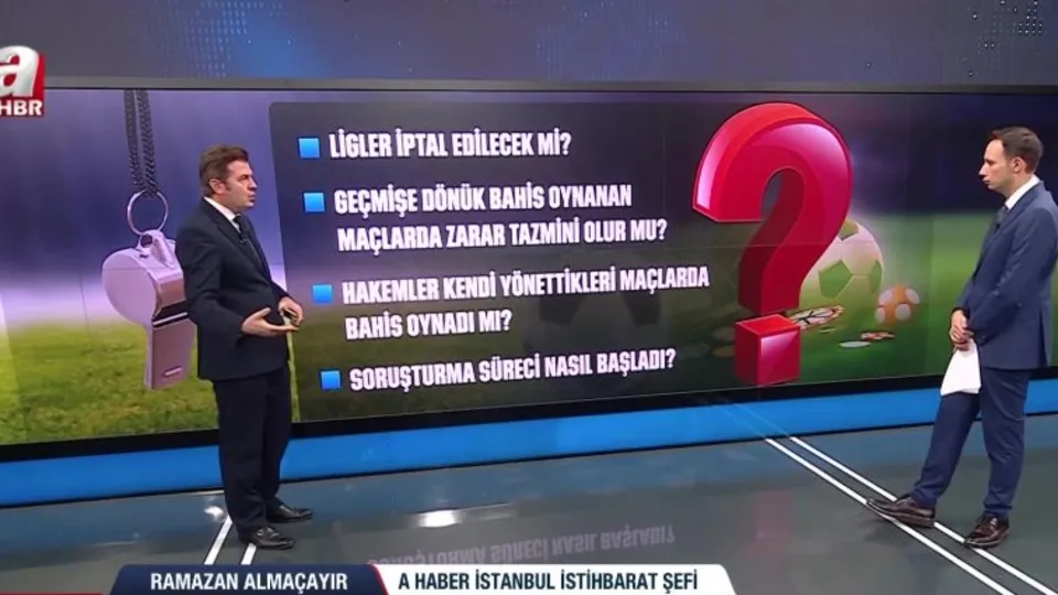 152 hakem bahisten disipline sevk edildi!