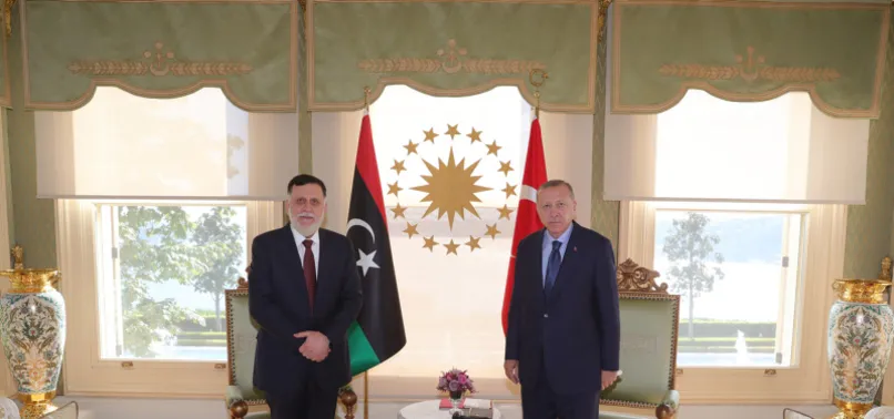 Başkan Erdoğan Libya Başbakanı Fayiz es-Serrac'ı kabul etti