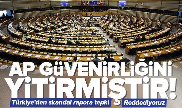SON DAKİKA: Türk Dışişleri Bakanlığından Avrupa Parlamentosu’nun 2021 Türkiye Raporu’na tepki