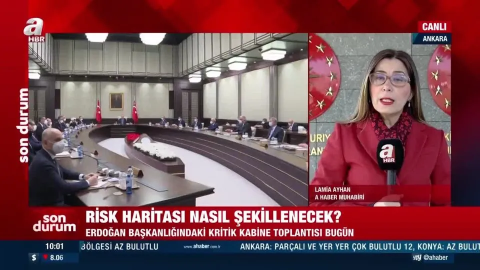 Son dakika: Kısıtlamalara geri dönülecek mi? Koronavirüs risk haritası nasıl şekillenecek? Türkiye’nin gözü Kabine toplantısında