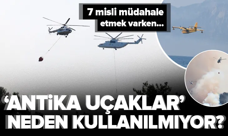 THK'nın antika uçakları neden kullanılmıyor? İşte helikopter ve uçaklar arasındaki gerçek