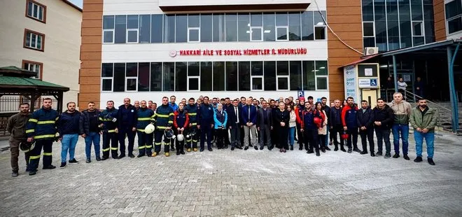 Hakkari’de nefes kesen tatbikat