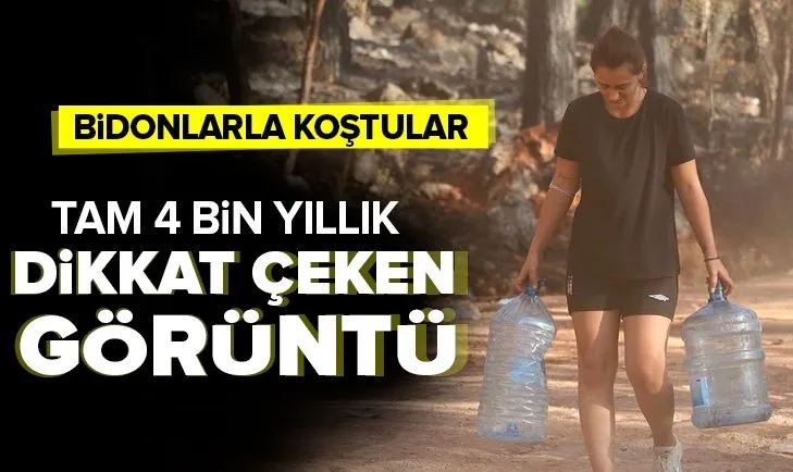 Vatandaşlar yardıma koştu! Fethiye’de dikkat çeken görüntüler