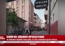 İzmirde göçmen operasyonu