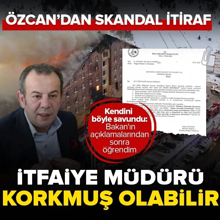 Tanju Özcan’dan skandal itiraf