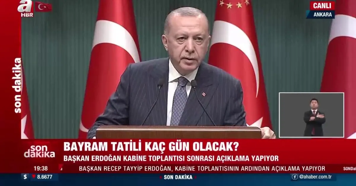 Başkan Erdoğan’dan Kabine Toplantısı sonrası önemli açıklamalar