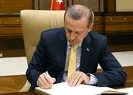 Başkan Erdoğandan önemli atamalar