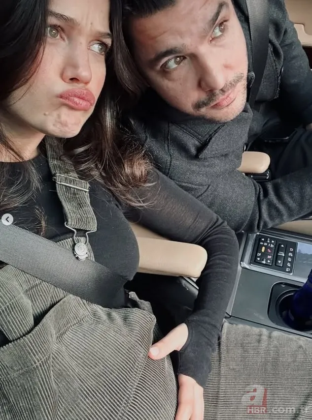 "Fikret Hakan" göründü! Pınar Deniz yeni doğan bebeğini ilk kez paylaştı 6