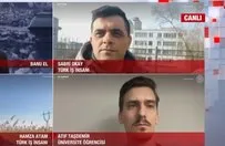 Ukrayna’da bulunan Türkler yaşadıklarını A Haber’de anlattı