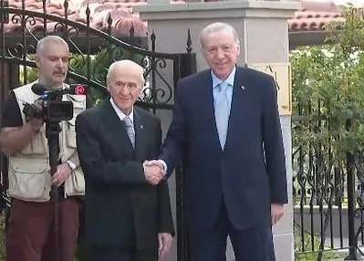 Erdoğan - Bahçeli görüşmesi sona erdi!