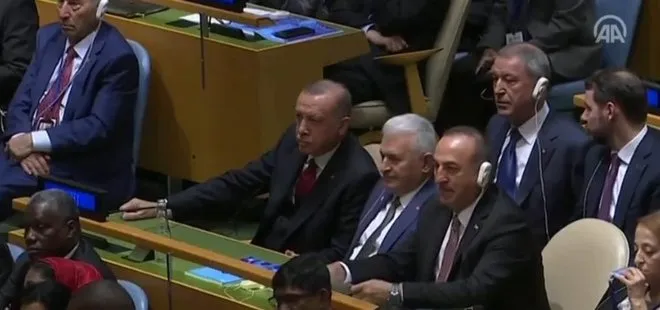 Son dakika: Başkan Erdoğan BM Genel Kurulu’nda