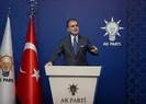 AK Parti Sözcüsü Ömer Çelik’ten önemli açıklamalar
