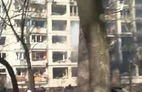Kiev’de apartmana top mermisi isabet etti: 2 ölü! A Haber olay yerinde