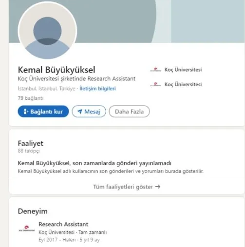 Koç Üniversiteli doktora öğrencisi CHP yandaşı Kemal Büyükyüksel vatandaşı hedef aldı tehditler savurdu: Tarumar edeceğiz