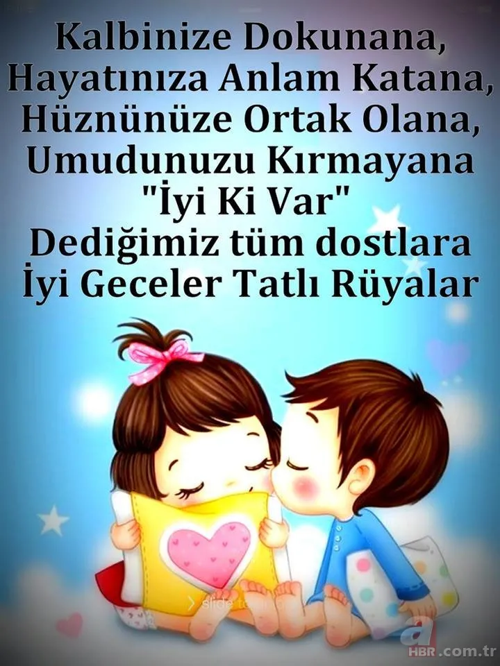 En güzel iyi geceler mesajları ile sevdiklerinizi mutlu edin! 7