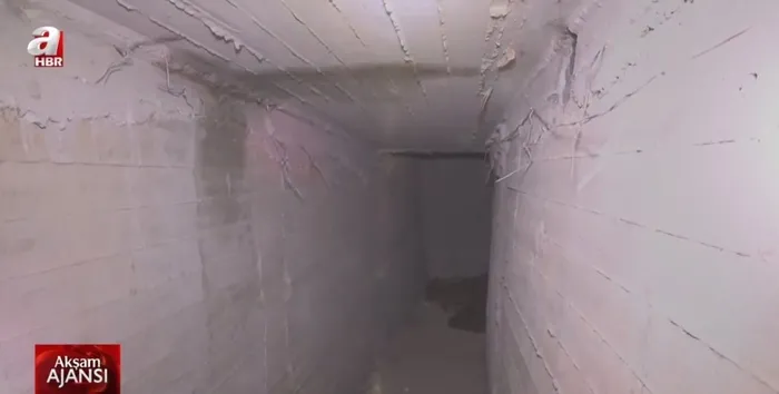 İşte Tel Rıfat’taki PKK/YPG’nin tünel ağı! Araçların geçebileceği büyüklükte...