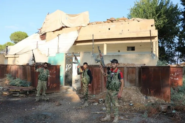 İşte PKK/YPG'nin temizlenen sözde karargahlarında dikkat çeken detay!
