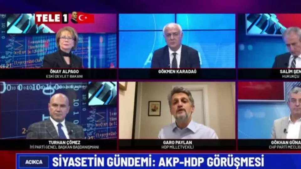 HDP ile İYİ Parti canlı yayında birbirine girdi: Sizden rahatsızız ama bağrımıza taş basıyoruz