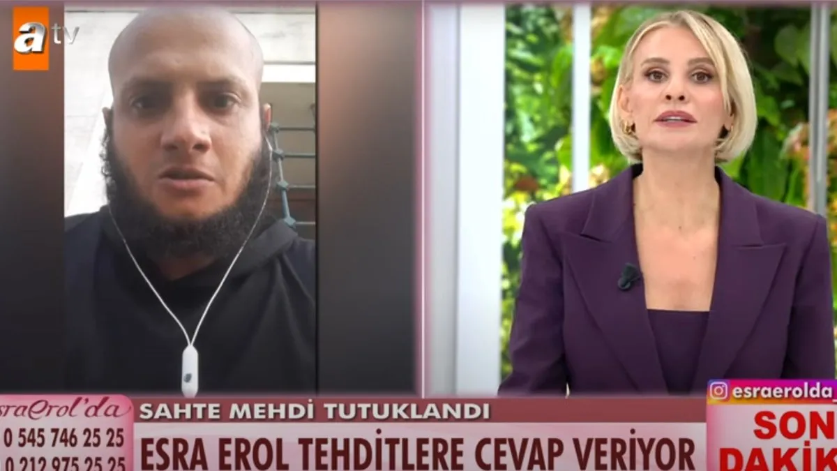 Esra Erol'a sahte mehdinin müridinden kan donduran tehdit! Canını alacağım