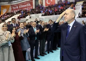 Başkan Erdoğan’a Erzurum'da sıcak karşılama