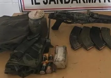 PKK'nın silah ve mühimmatı ele geçirildi