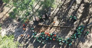 Aydın’da ormancılardan tatbikat