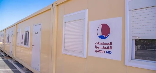 Katar’dan depremzedeler için 1400 konteyner daha