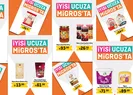 Migros 4 Ekim aktüel indirim kataloğunu yayınladı! Migros’da bu hafta piliç 54.50 TL, un 5kg 57.90 TL, Osmancık pirinç 2,5kg 76.90 TL, 40’lı tuvalet kağıdı 169.90 TL’den satılıyor