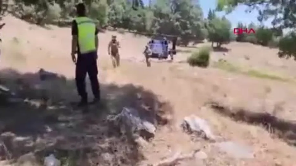 Arazinin ortasında kalp krizi geçirdi! Askeri helikopterle alınıp hastaneye götürüldü