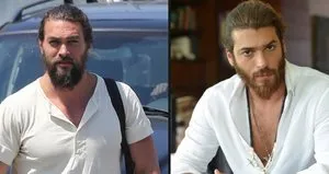 Can Yaman ve Jason Momoa benzerliği