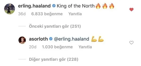 Sosyal medyaya damgasını vurdu! Haaland'dan Sörloth'a mesaj - 1