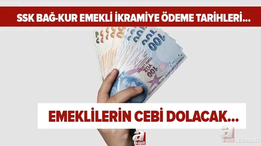 Emeklilerin cebi dolacak! 2021 SSK Bağ-Kur emekli bayram ikramiyesi ne zaman yatacak? Ödeme tarihleri... 1