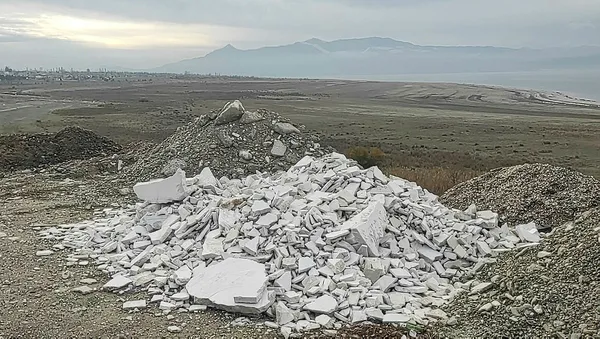 Burdur Gölü kenarında dehşete düşüren manzara! - 1
