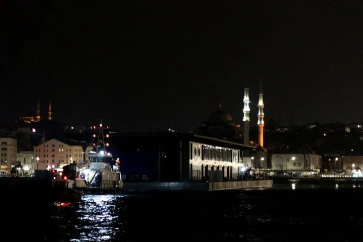 Karaköy yeni yüzer iskelesine kavuştu