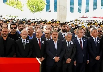 Ankara'daki şehit cenazesinde 34 gözaltı