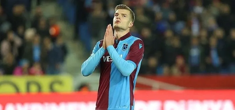 Trabzonspor'da Alexander Sörloth şoku