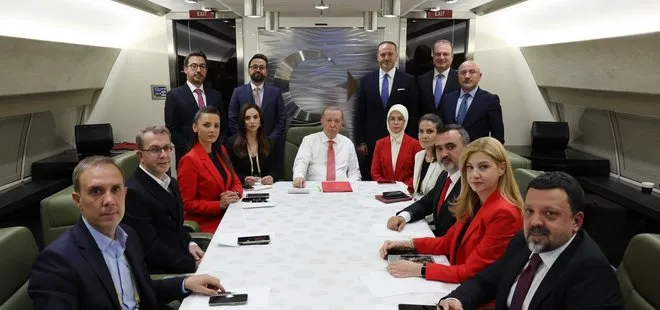 Başkan Erdoğan Azerbaycan dönüşü uçakta konuştu! Azerbaycan’dan Suriye’ye gaz: Aliyev’den müjdeyi aldım