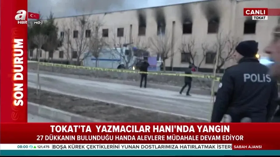 Tokat Ta Tarihi Handa Yangin Video Izle Flas Haber Ahaber Son Dakika Video Izle