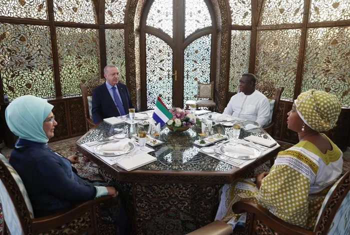 Başkan Erdoğan Sierra Leone Cumhurbaşkanı Julius Maada Bio'yu kabul etti - 3