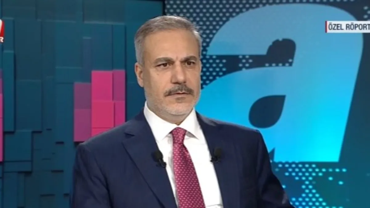 Dışişleri Bakanı Hakan Fidan'dan A Haber'de net mesaj: ABD ile 1 numaralı problemimiz terörle mücadele!