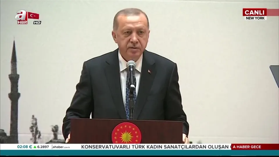 Başkan Erdoğan, New York’ta düzenlenen Ara Güler sergi açılışına katıldı