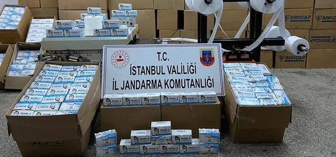 İstanbul’da koronavirüs fırsatçılarına büyük operasyon!