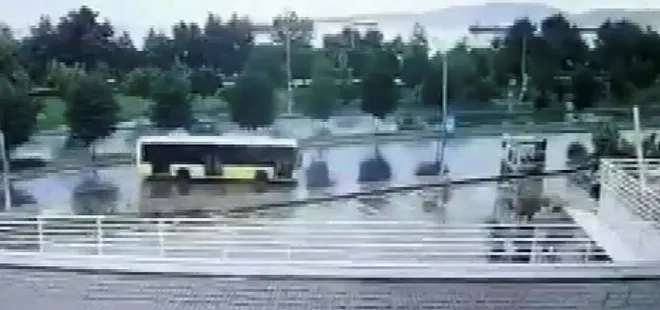 Bir arıza haberi de Gaziosmanpaşa'dan! Yolda kalan İETT trafiğe neden oldu