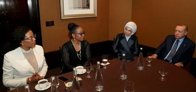 Cumhurbaşkanı Erdoğan, Malcolm X’in kızlarını kabul etti