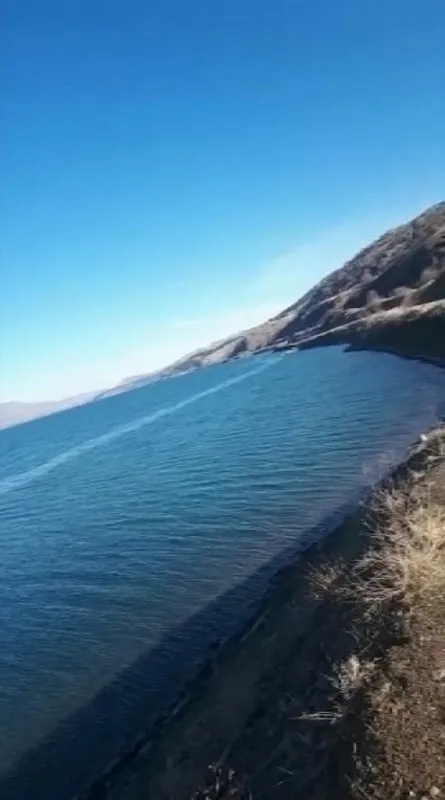 Elazığ depreminin ardından korkutan görüntü!