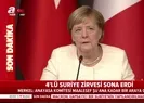 Merkel: Sadece askeri açıdan değil siyasi açıdan da çözüm gerekiyor
